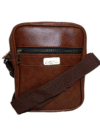 Classic Shoulder Bag For Men & Women in Dark Brown