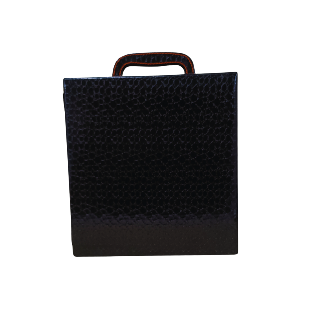 BB407 Black 2 Glass Wine Box – Premium Wine Gifting Set by BUSIBUG - Image 2