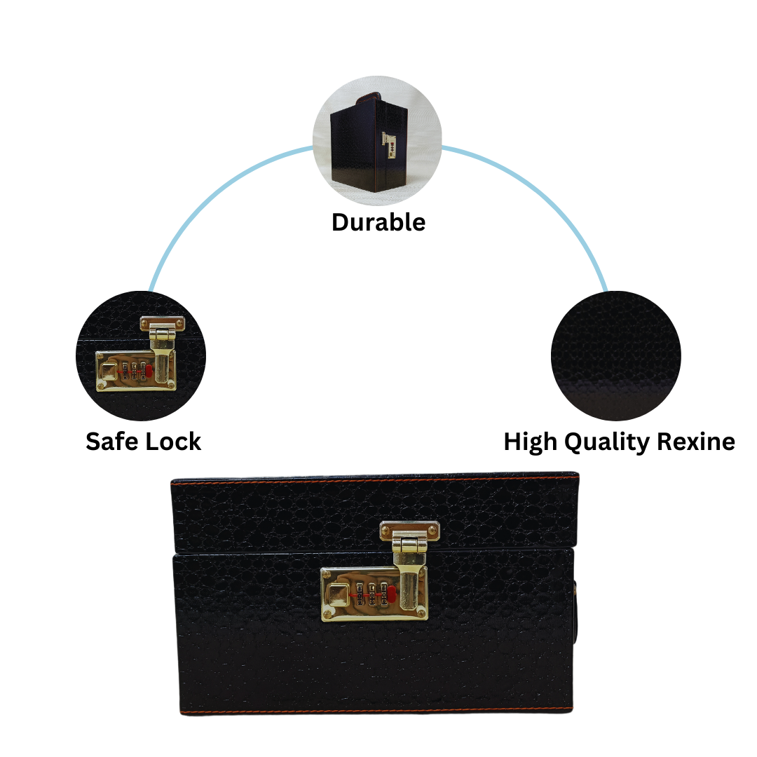 BB407 Black 2 Glass Wine Box – Premium Wine Gifting Set by BUSIBUG - Image 4