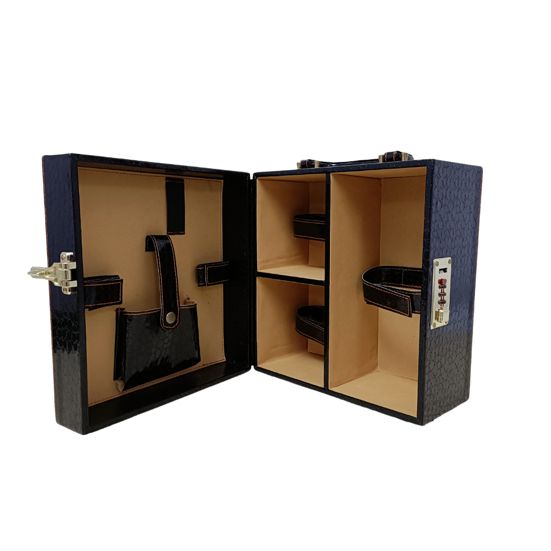 BB407 Black 2 Glass Wine Box – Premium Wine Gifting Set by BUSIBUG - Image 7