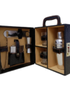 BB407 Black 2 Glass Wine Box – Premium Wine Gifting Set by BUSIBUG