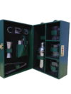 BB415 Green 3 Glass Wine Box Manufacturer