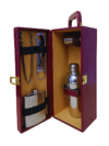 BB418 Cherry Single Bottle Wine Box Manufacturer