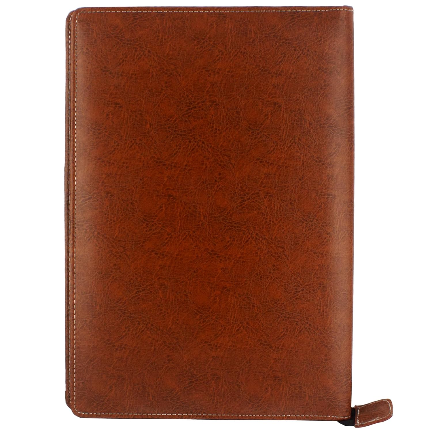 Brown PU Faux Leather Deluxe B4 Size Document Holder 20 Leafs Zipper File Folder Organizer for Certificates, Marksheets, Degrees, Important Papers - Image 9