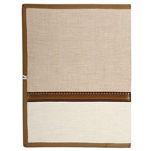 Jute Conference Folder A4 – Fabric Certificate & Document Holder | BusiBug